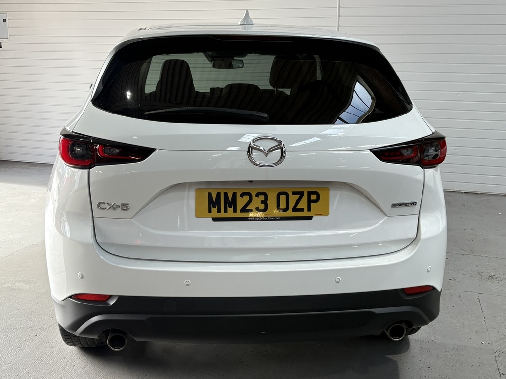Mazda CX-5 2.0 E-skyactiv G Mhev Exclusive-line Suv Petro White #6