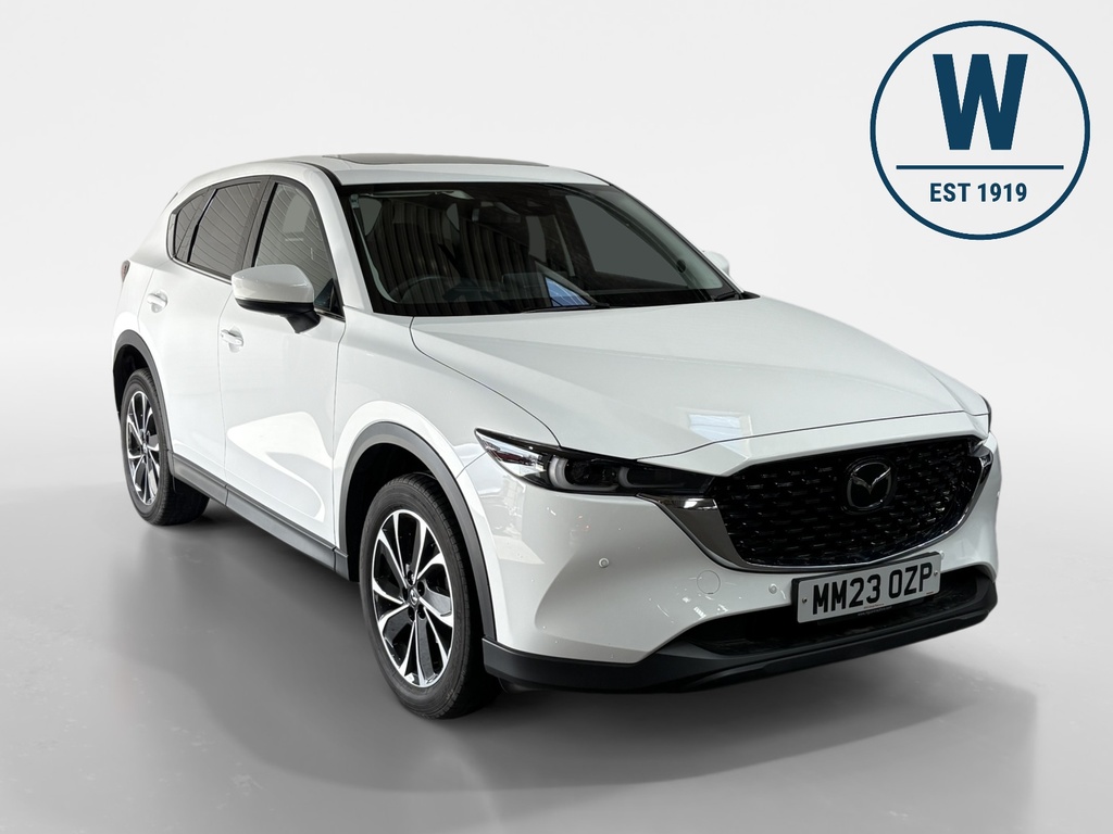 Mazda CX-5 2.0 E-skyactiv G Mhev Exclusive-line Suv Petro White
