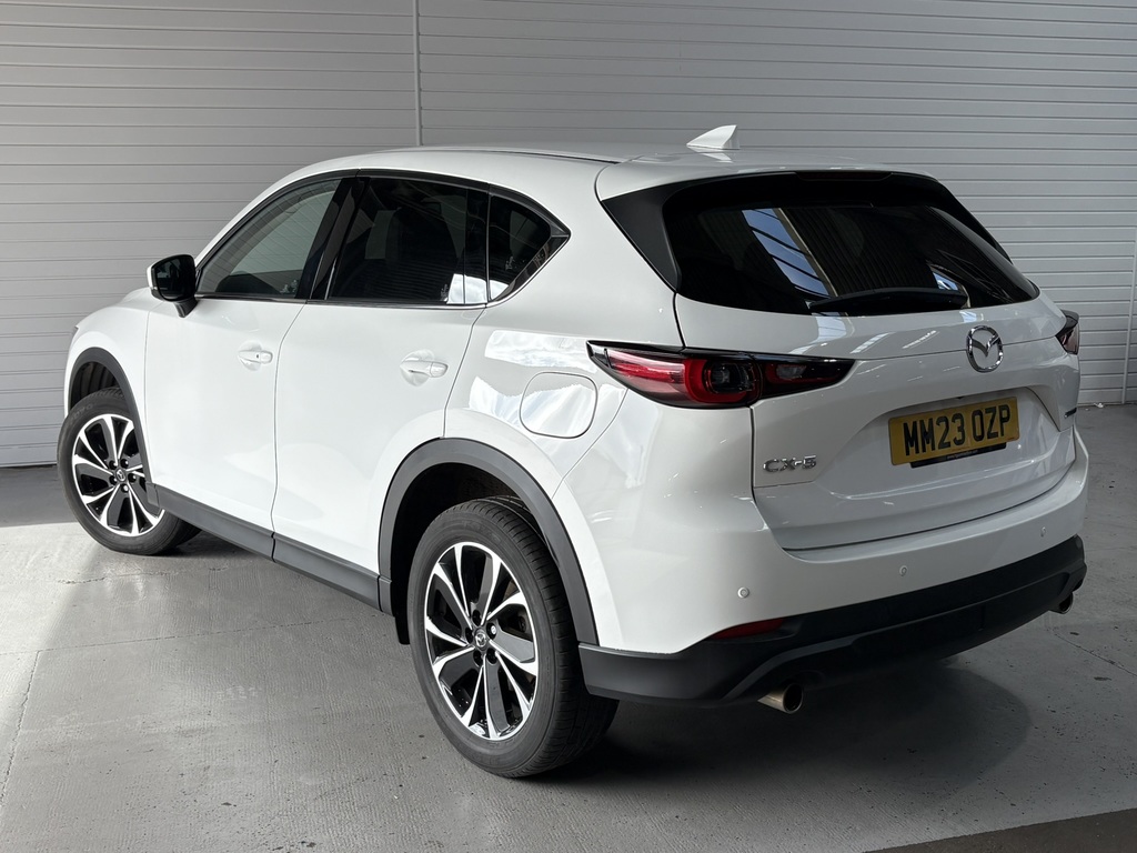 Mazda CX-5 2.0 E-skyactiv G Mhev Exclusive-line Suv Petro White #5