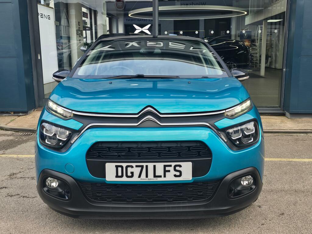 Citroen C3 1.2 Puretech Shine Plus Hatchback Manua Blue #2
