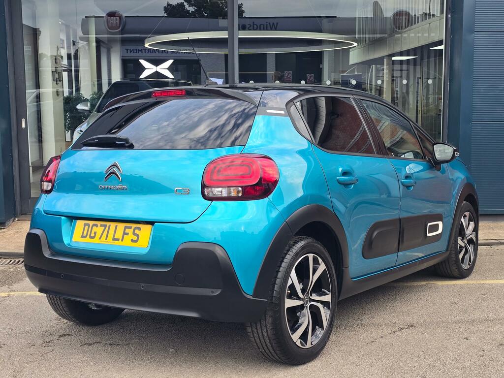 Citroen C3 1.2 Puretech Shine Plus Hatchback Manua Blue #4