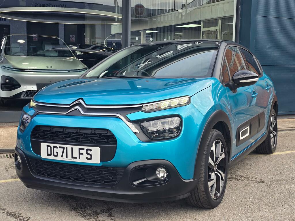 Citroen C3 1.2 Puretech Shine Plus Hatchback Manua Blue #3