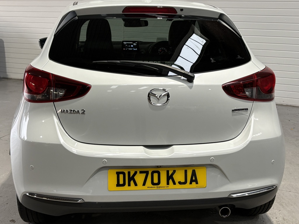 Mazda 2 1.5 Skyactiv-g Mhev Gt Sport Nav Hatchback Pet White #5
