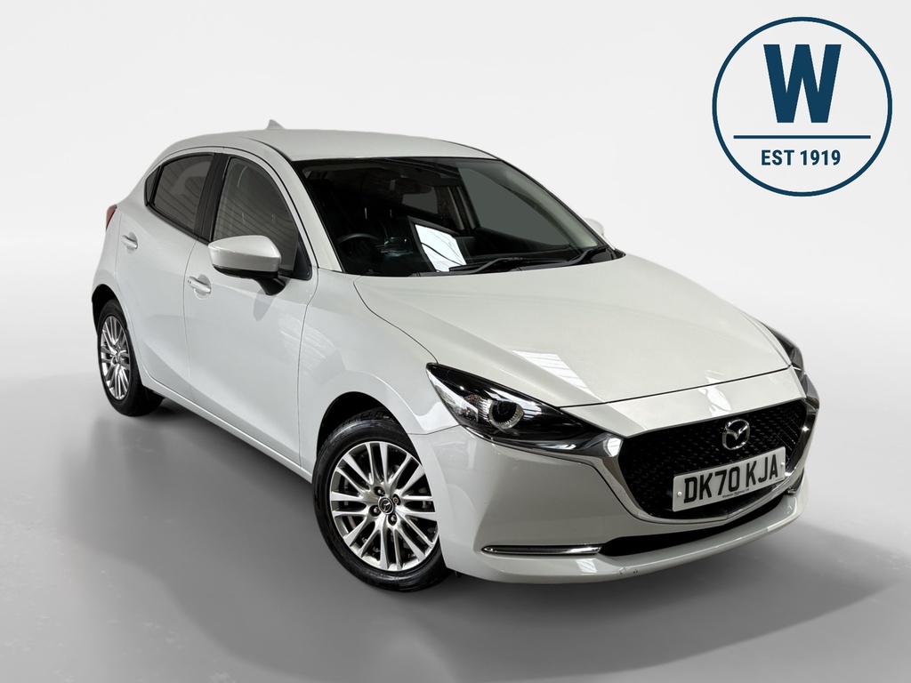 Mazda 2 1.5 Skyactiv-g Mhev Gt Sport Nav Hatchback Pet White