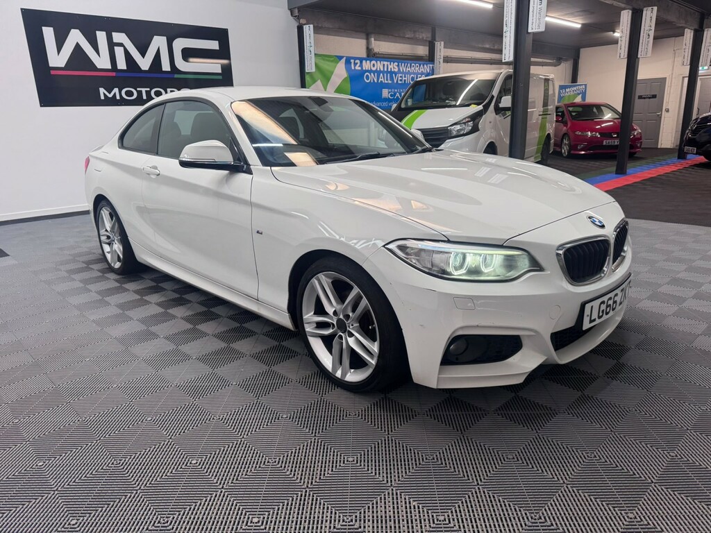 BMW 2 Series Gran Coupe 2.0 218D M Sport Coupe White #2