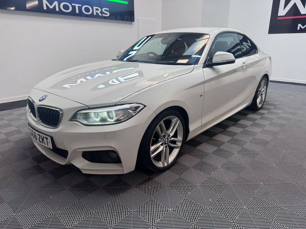 BMW 2 Series Gran Coupe 2.0 218D M Sport Coupe White #4