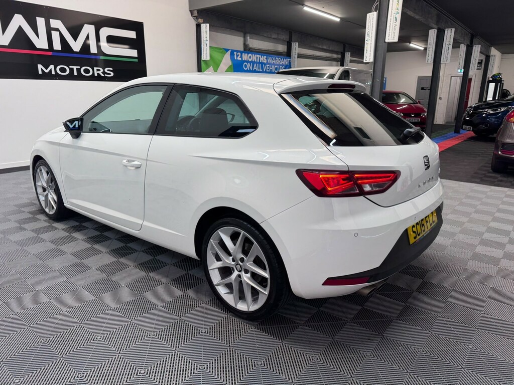 Seat Leon 1.4 Tsi Act Fr White #6