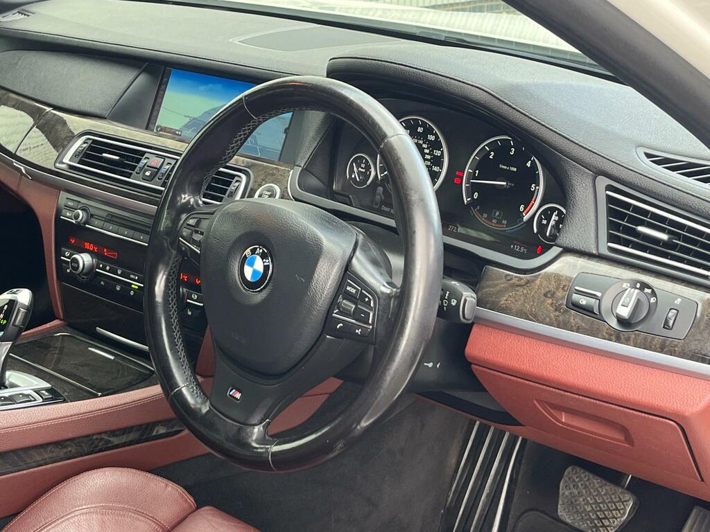 BMW 7 Series Saloon 3.0 730D Se Saloon 2012 Silver #3