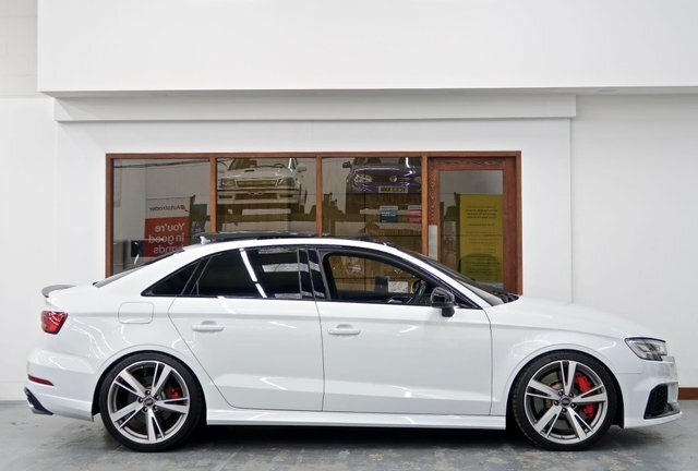 Audi RS3 Tfsi Saloon White #5