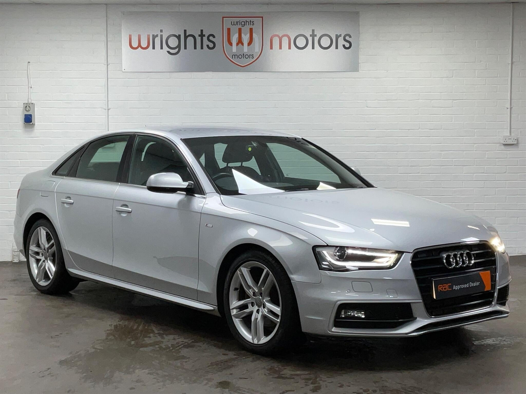 Audi A4 2.0 Tdi S Line Euro 5 Ss Silver #2