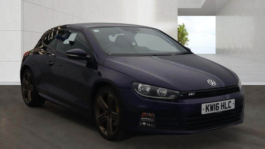 Volkswagen Scirocco 2.0 Tdi Bluemotion Tech R-line Dsg Euro 6 Ss Purple