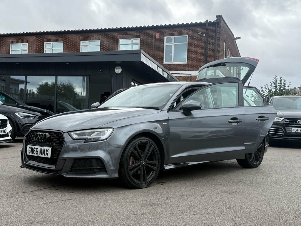 Audi A3 2.0 Tdi Black Edition Sportback Euro 6 Ss Grey #19