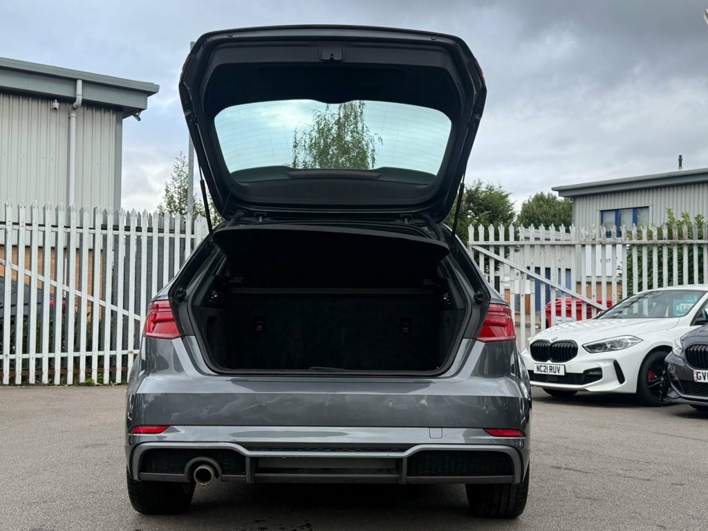 Audi A3 2.0 Tdi Black Edition Sportback Euro 6 Ss Grey #15
