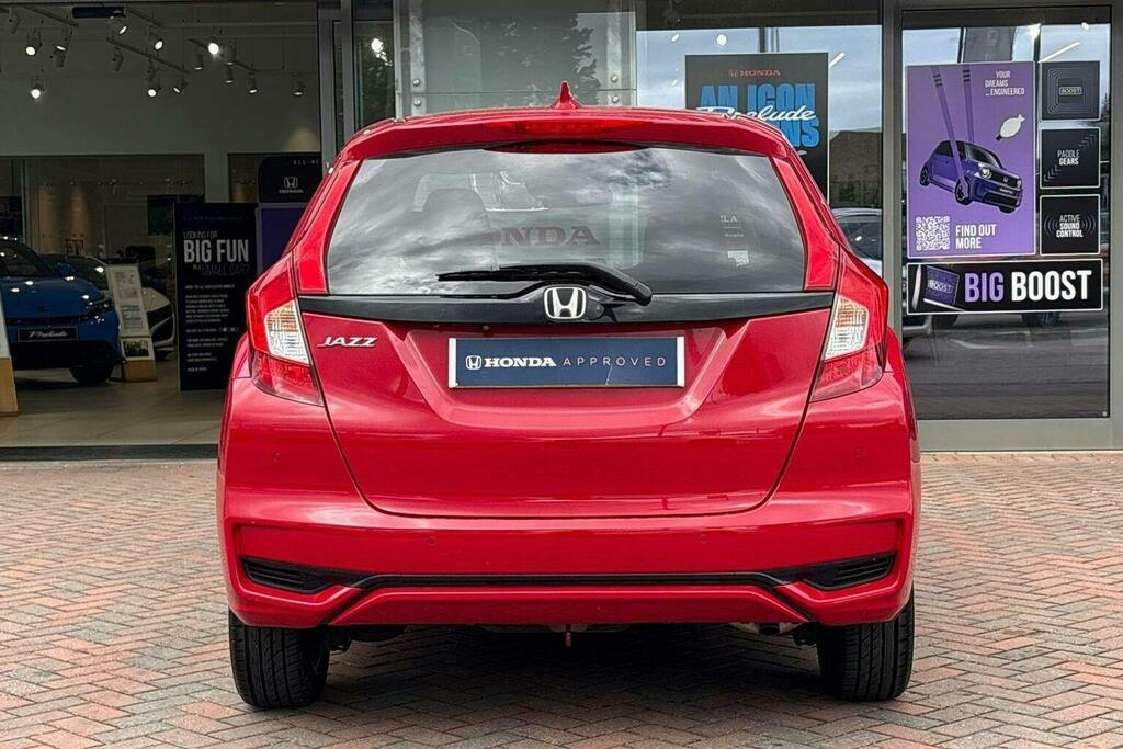 Honda Jazz 1.3 I Vtec Ex Hatchback Cvt WX69YPZ Red #4