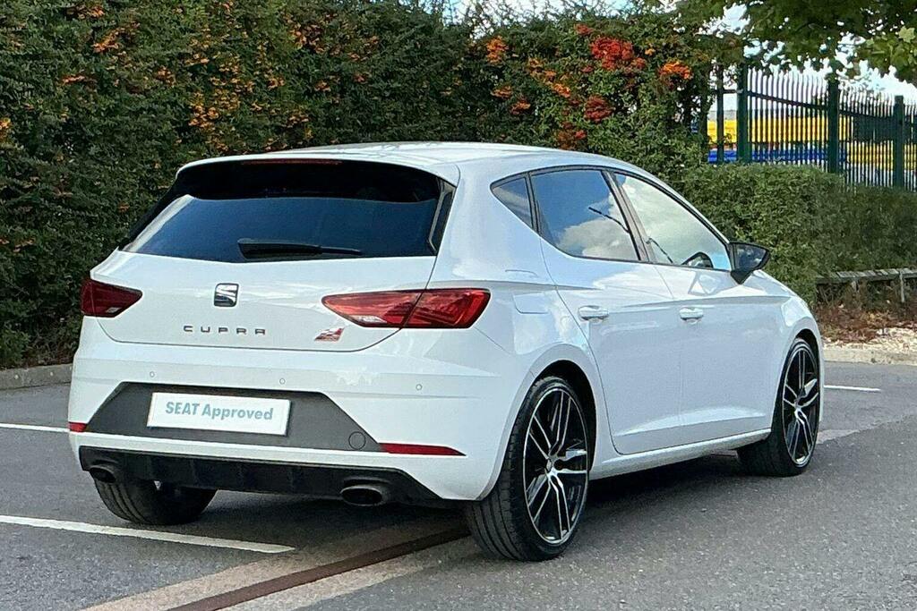 Seat Leon 2.0 Tsi Cupra 300 Hatchback White #3