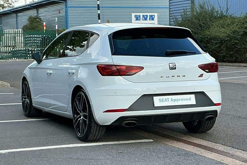 Seat Leon 2.0 Tsi Cupra 300 Hatchback White #5