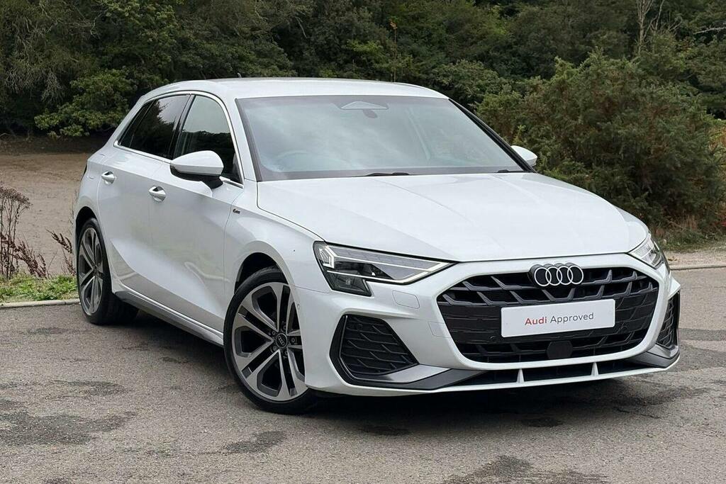 Audi A3 1.5 Tfsi S Line Sportback White