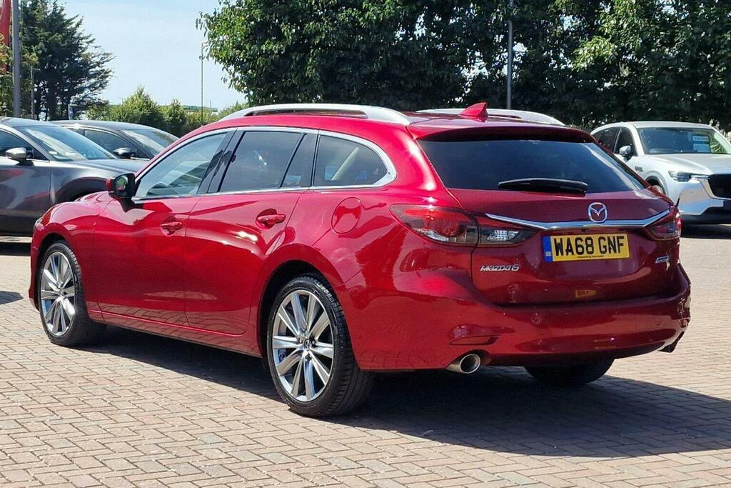 Mazda 6 2.2 Skyactiv D Sport Nav Plus Tourer Ma Red #5