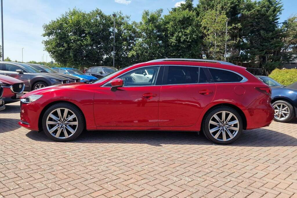 Mazda 6 2.2 Skyactiv D Sport Nav Plus Tourer Ma Red #6