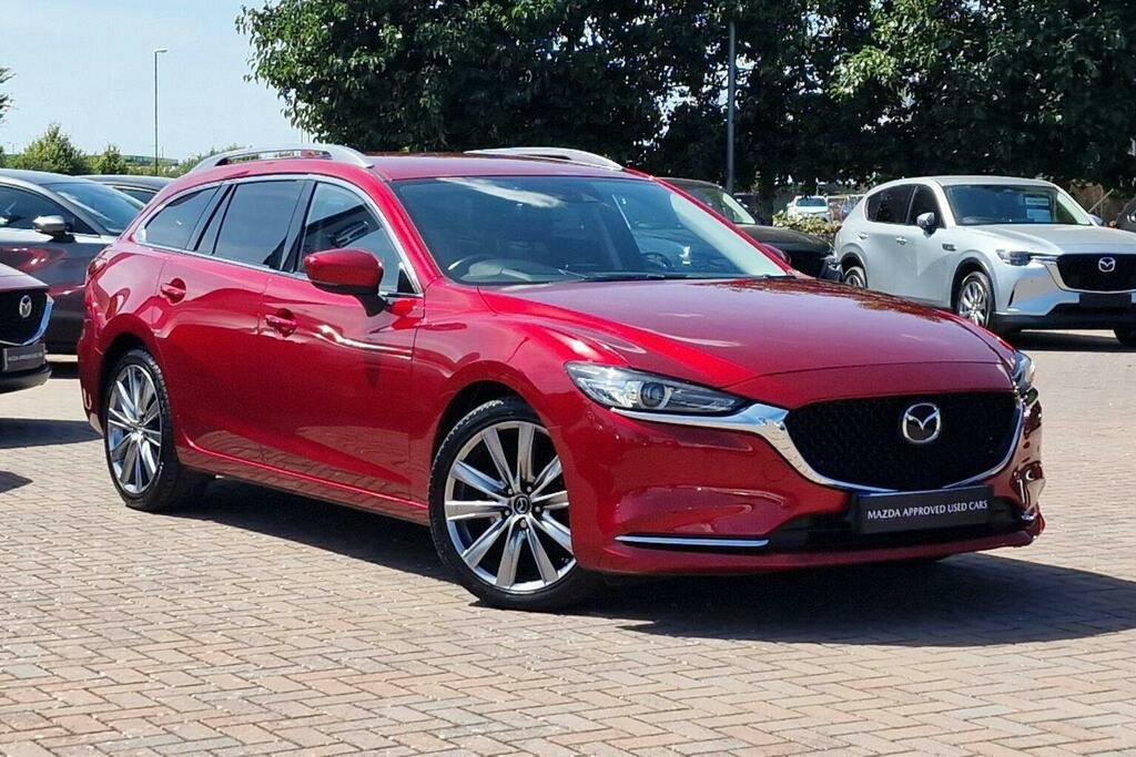 Mazda 6 2.2 Skyactiv D Sport Nav Plus Tourer Ma Red