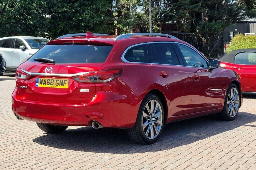 Mazda 6 2.2 Skyactiv D Sport Nav Plus Tourer Ma Red #3