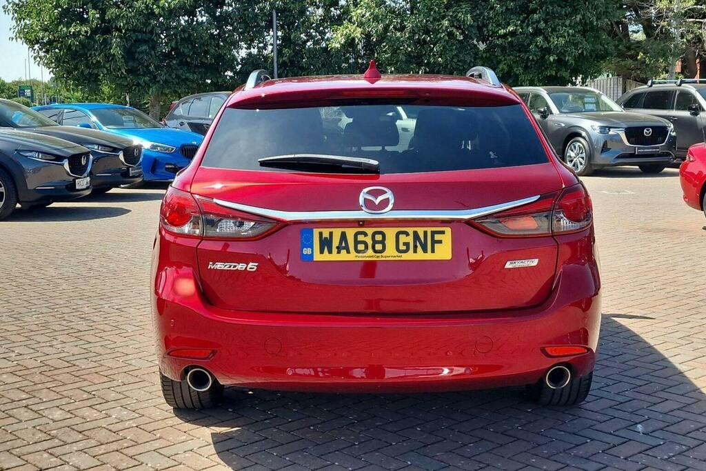 Mazda 6 2.2 Skyactiv D Sport Nav Plus Tourer Ma Red #4