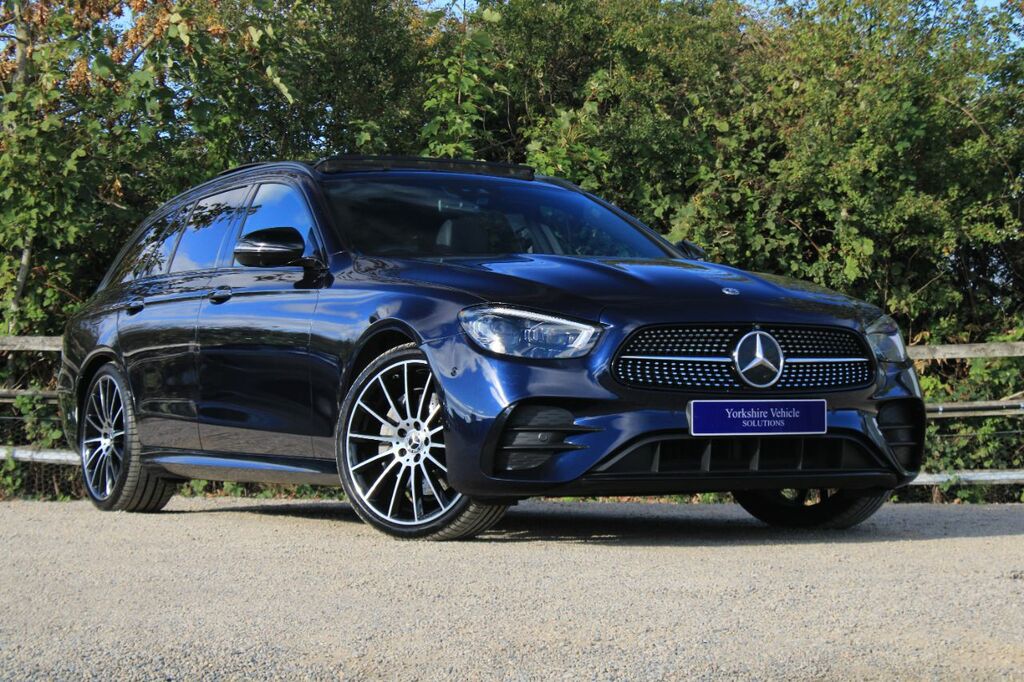 Mercedes-Benz E Class 2.0 E220d Amg Line Night Edition Premium Plus G- Blue
