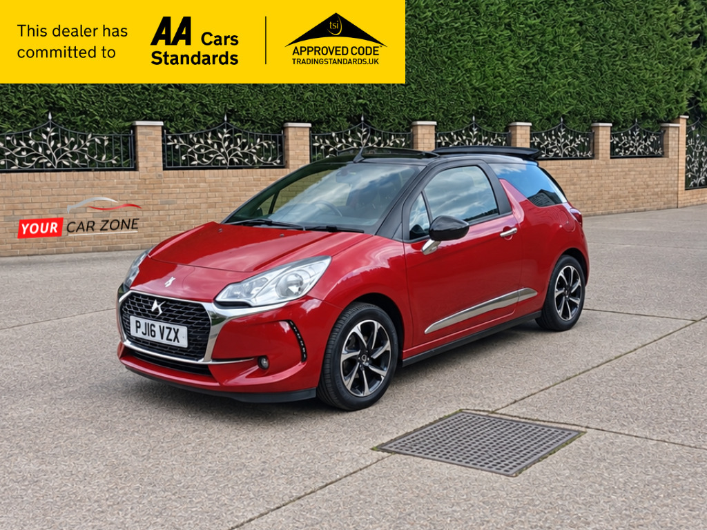 DS DS 3 Cabrio 1.2 Puretech Elegance Cabriolet Red