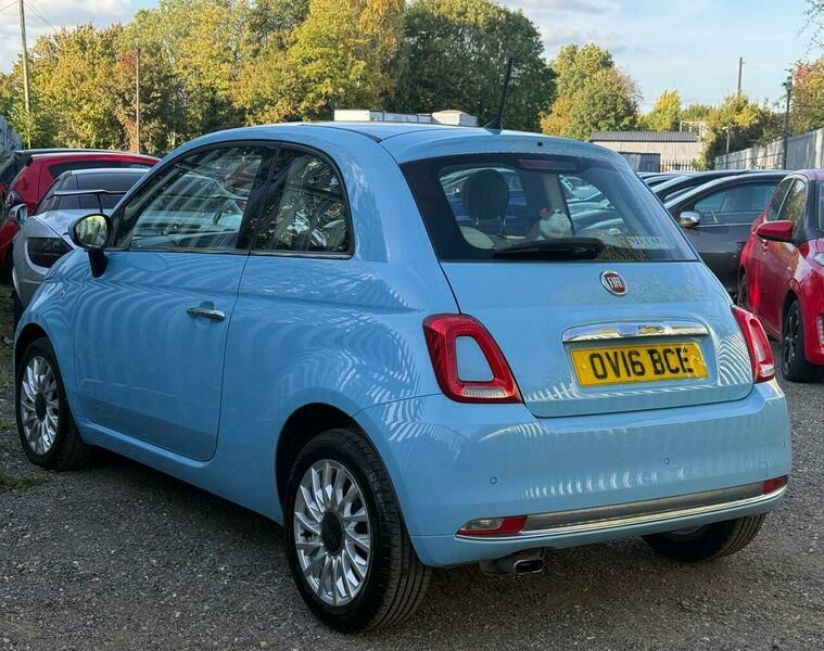 Fiat 500 1.2 Lounge Dualogic Euro Blue #4