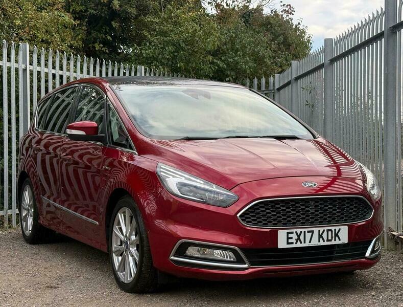 Ford S-Max 2.0 Tdci Vignale Powershift Red