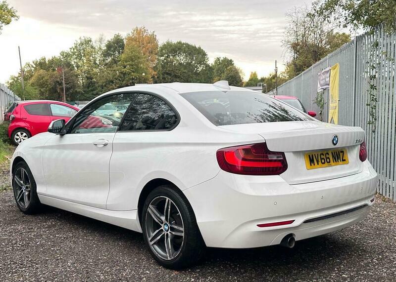 BMW 2 Series 2.0 218D Sport Euro White #4