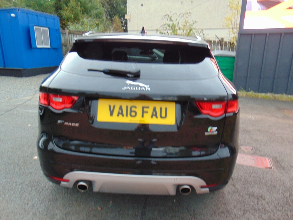 Jaguar F-Pace 2.0 D180 R-sport Awd Euro 6 Ss Black #12