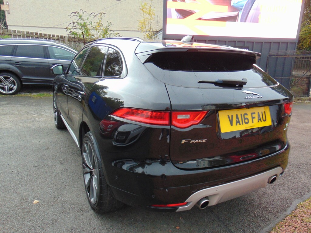 Jaguar F-Pace 2.0 D180 R-sport Awd Euro 6 Ss Black #11