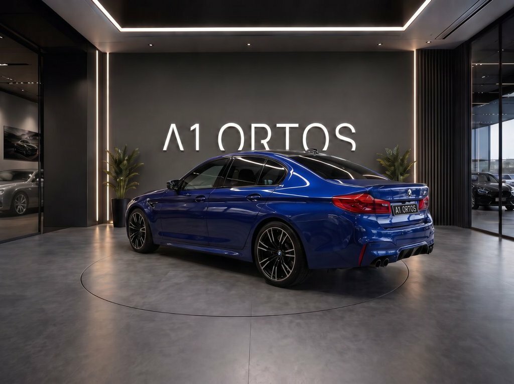 BMW M5 4.4L Null Blue #6