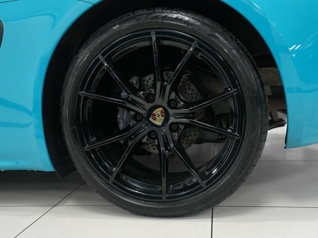 Porsche 718 Cayman Coupe Blue #3