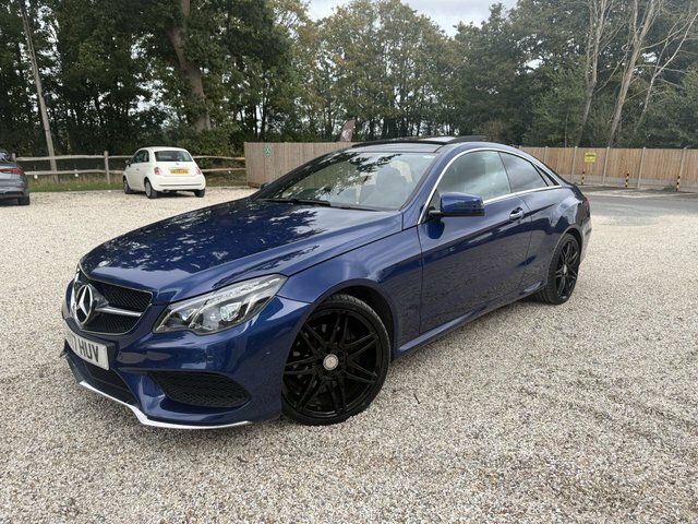 Mercedes-Benz E Class 2.1 E220d Amg Line Edition Premium Coupe Die Blue #5
