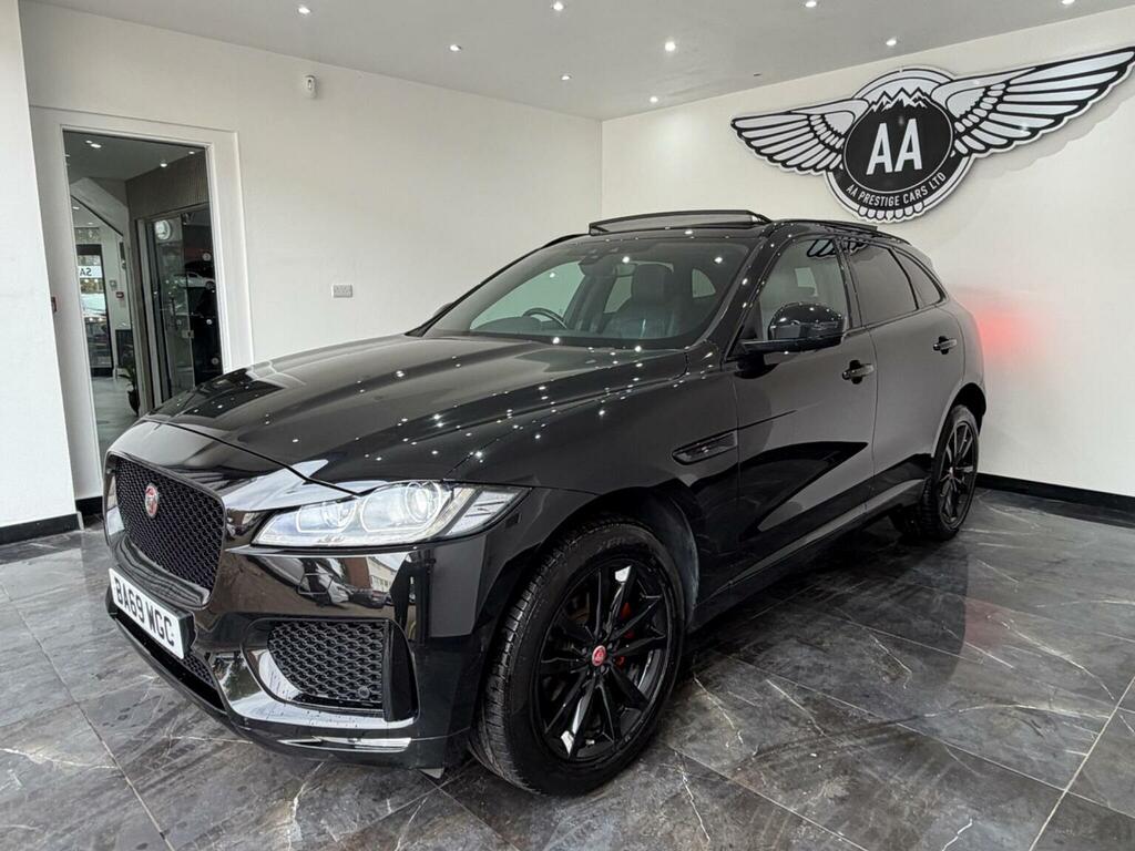 Jaguar F-Pace 2.0 D180 Chequered Flag Awd Euro 6 Ss Black #3