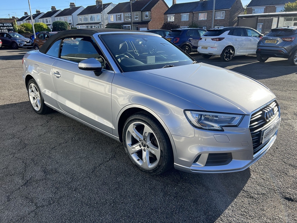 Audi A3 Cabriolet A3 Cabriolet Sport Convertible 1 Silver #5