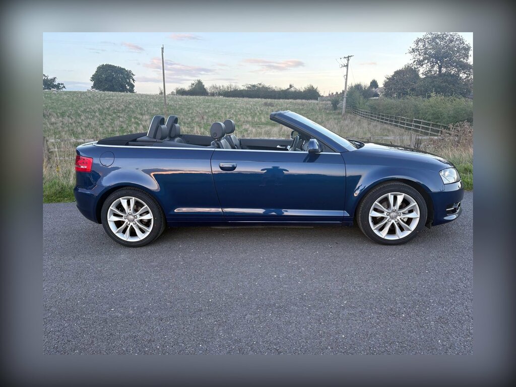 Audi A3 Cabriolet 1.6 Tdi Sport Euro 5 Ss White #7