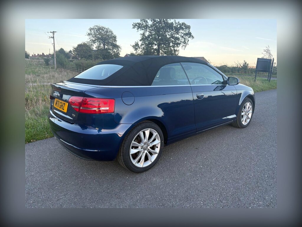 Audi A3 Cabriolet 1.6 Tdi Sport Euro 5 Ss White #21
