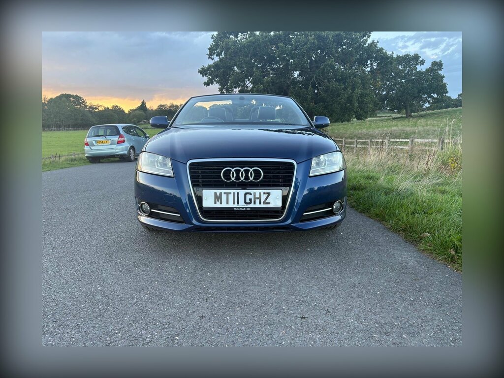 Audi A3 Cabriolet 2.0 Tdi Sport Convertible S Tronic Euro Blue #4