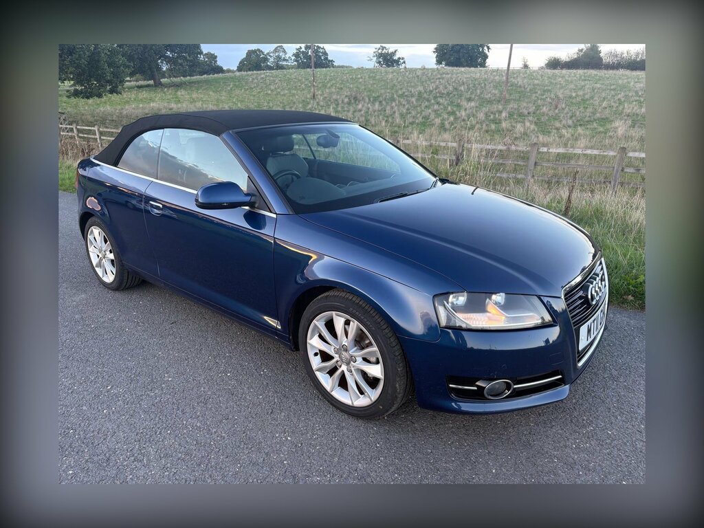 Audi A3 Cabriolet 2.0 Tdi Sport Convertible S Tronic Euro Blue