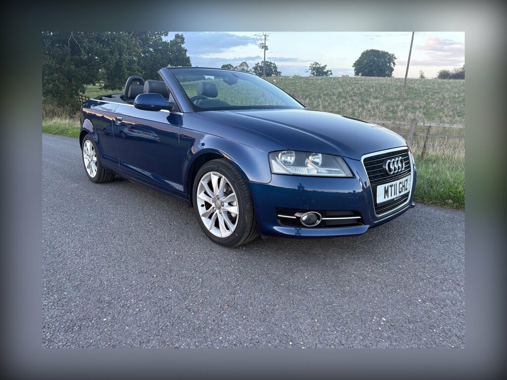Audi A3 Cabriolet 1.6 Tdi Sport Euro 5 Ss White #10
