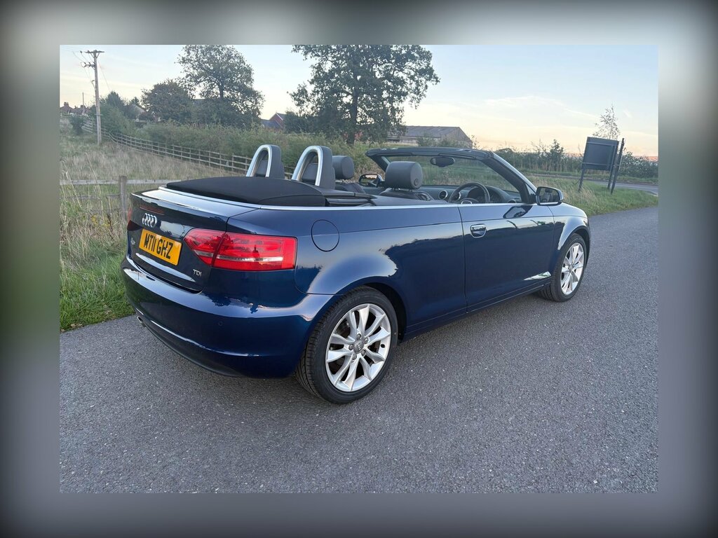 Audi A3 Cabriolet 1.6 Tdi Sport Euro 5 Ss White #8