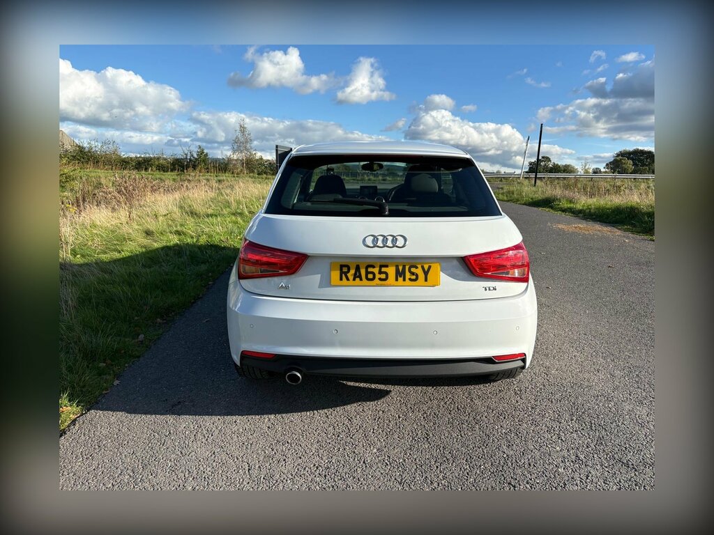 Audi A1 1.6 Tdi Sport Hatchback Euro 6 White #6