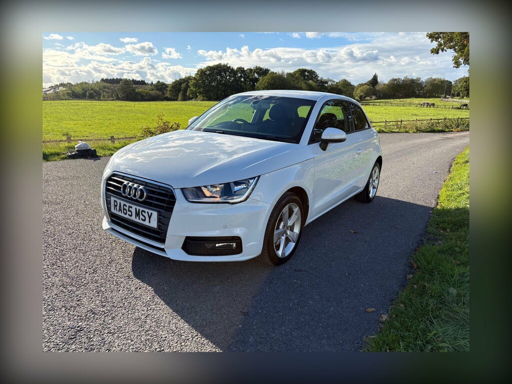 Audi A1 1.6 Tdi Sport Hatchback Euro 6 White #4