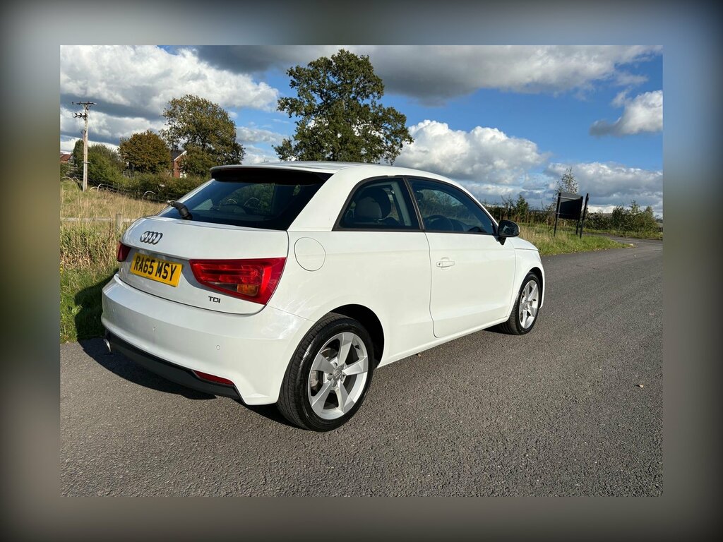 Audi A1 1.6 Tdi Sport Hatchback Euro 6 White #5