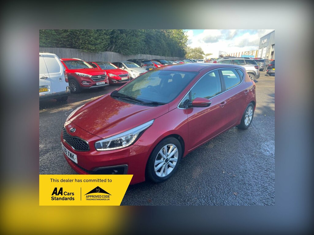 Kia Ceed 1.6 Gdi 2 Hatchback Euro 6 Ss Red