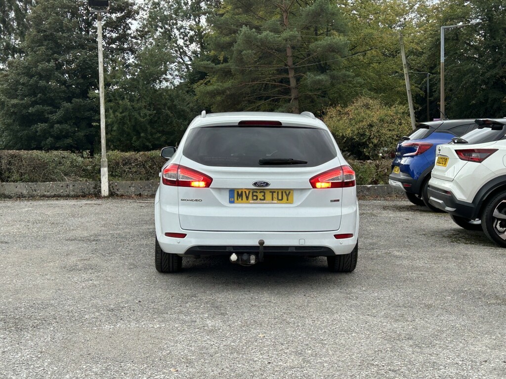 Ford Mondeo 1.6 Tdci Econetic Zetec Business Edition White #3