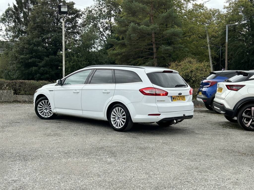 Ford Mondeo 1.6 Tdci Econetic Zetec Business Edition White